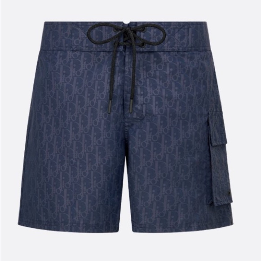 Dior oblique swim shorts